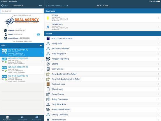 NAU Country iPad screenshot 4 - Business app
