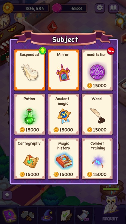 Idle Magic School screenshot-4