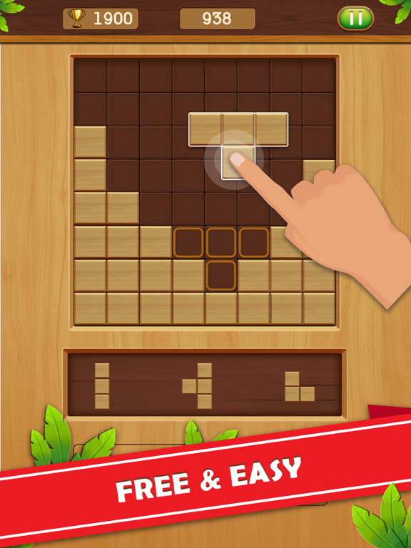 Screenshot #4 pour Puzzle de blocs de bois