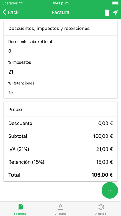 Facturas España Autónomos screenshot 3