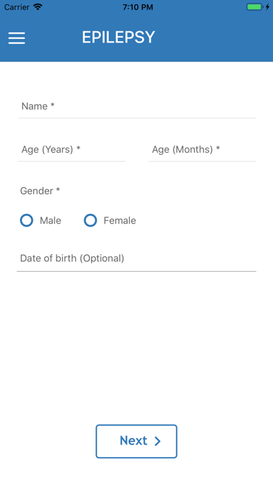 App screenshot
