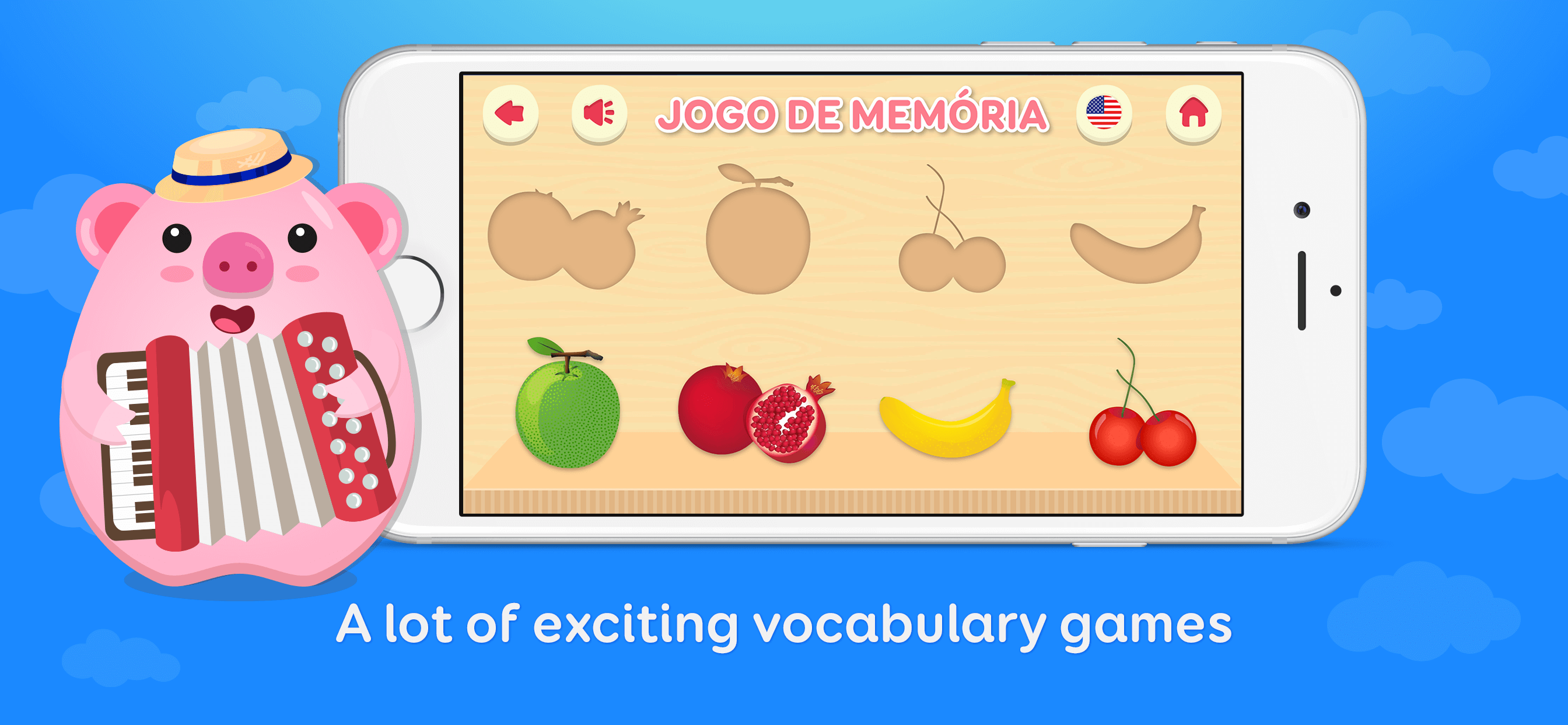 Learn Portuguese for Kids 2+