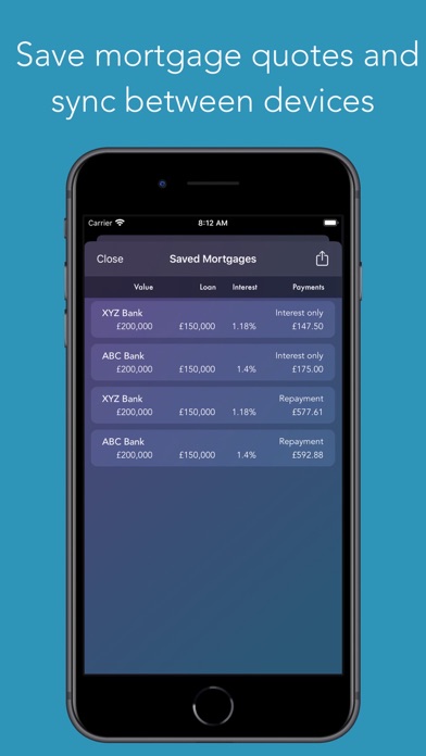 Screenshot #2 pour Easy Mortgage Calculator