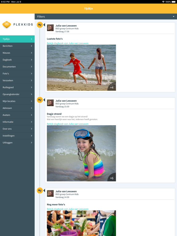 Screenshot #4 pour Flexkids Ouderapp