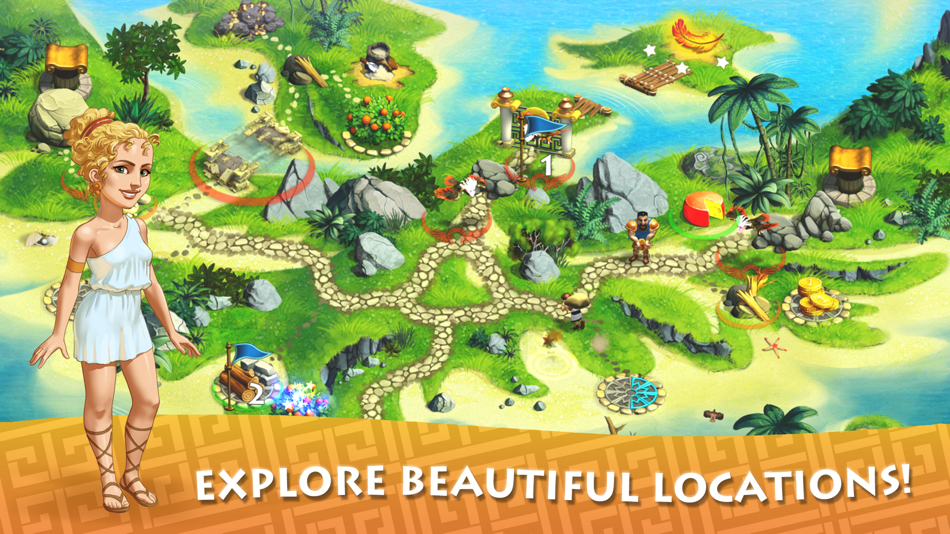 #3. 12 Labours of Hercules (iOS) 由: Jetdogs Oy