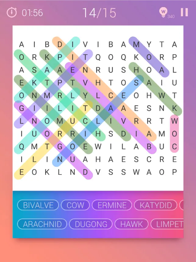 Captura 1 Word Search Pro‧ iphone
