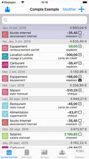 visual budget - compta perso iPhone Captures Décran 1