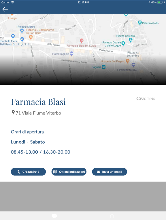 Farmacia Blasi iPad screenshot