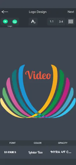 Game screenshot Text and Logo for Video Editor apk