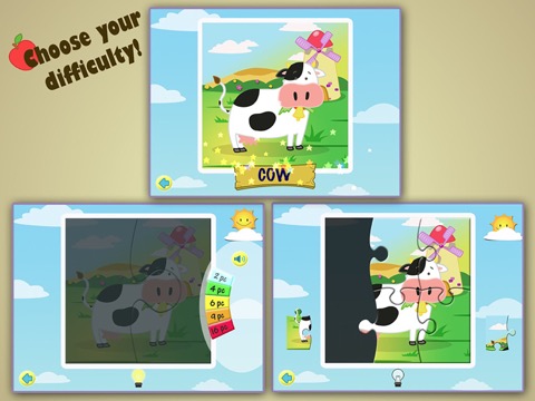 Farm Jigsaw Puzzles 123 iPadのおすすめ画像2
