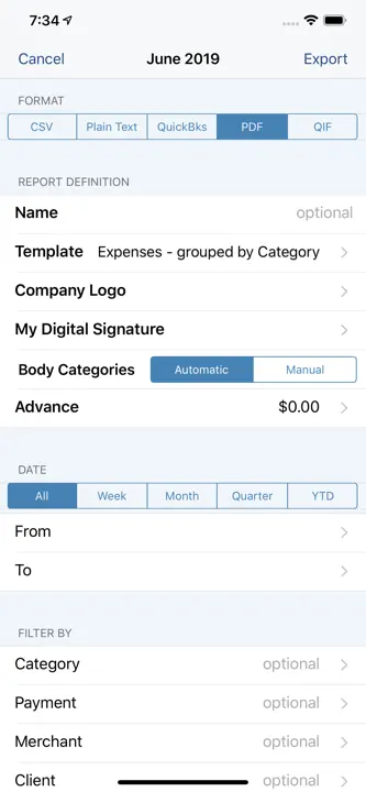 XpenseTracker: Screenshot 10 von 10