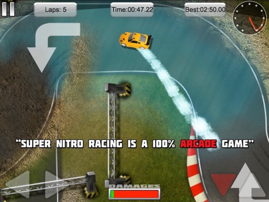 Nitro Rally Time Attack iPad screenshot 1 - Games app