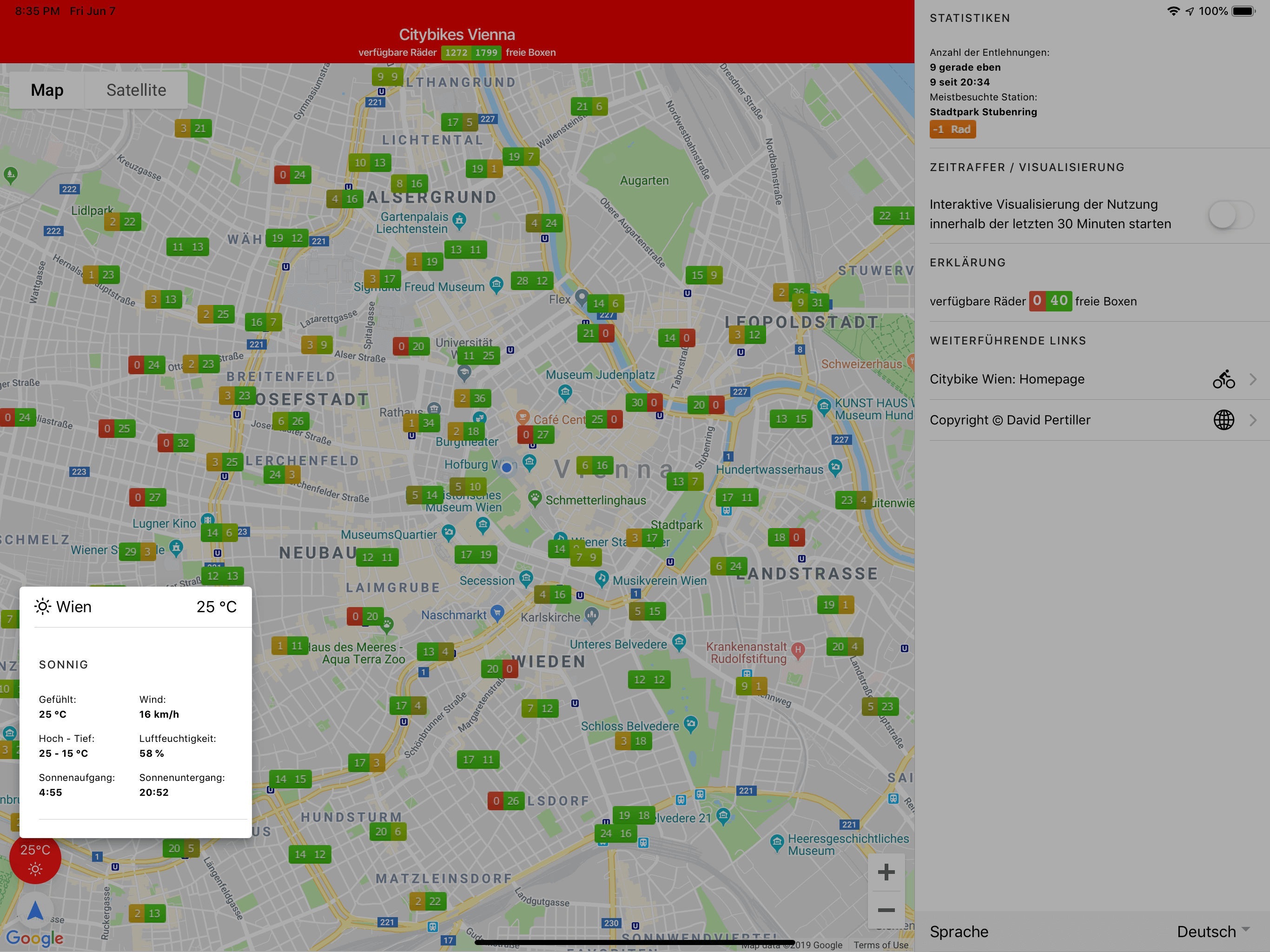 Citybikes Vienna