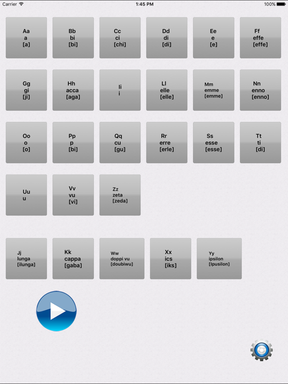 Screenshot #5 pour Italian Alphabet Learn