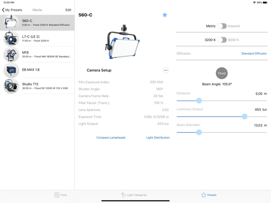 Photometrics iPad screenshot 9 - Productivity app
