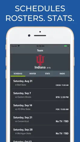 Game screenshot Indiana Football Schedules mod apk