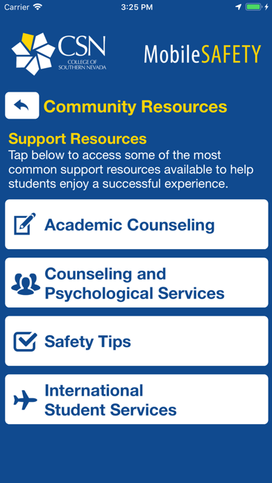 Mobile Safety - CSN iPhone screenshot
