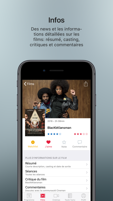 Screenshot #3 pour Cineman – Programmes et films