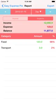 easy expense pro iphone screenshot 3