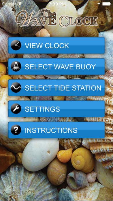 The Wave Clock Screenshot