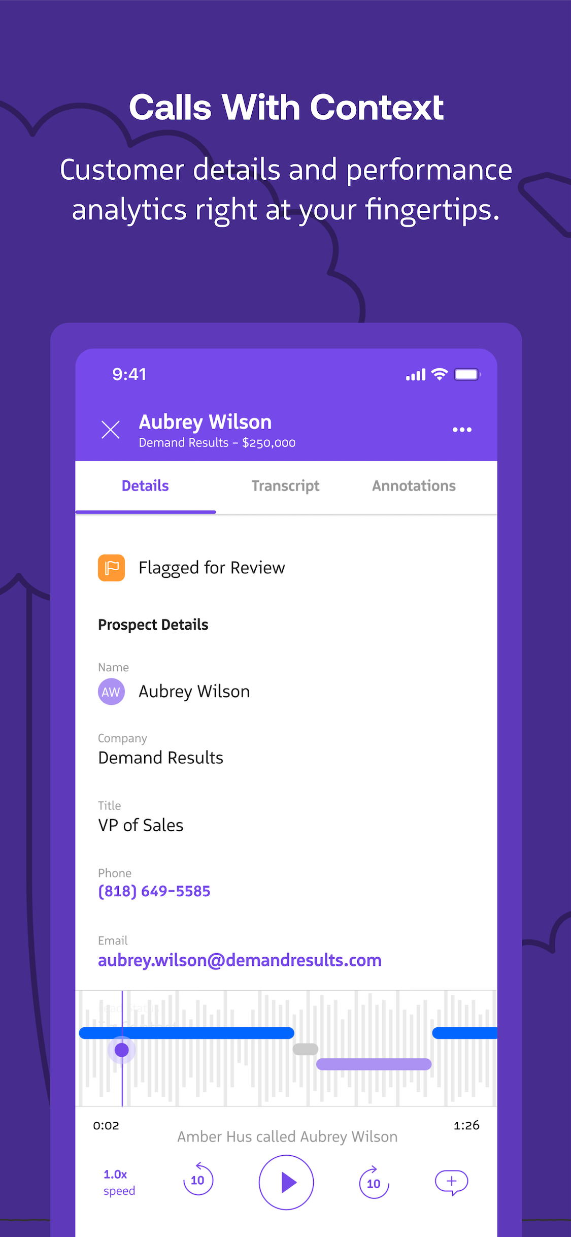 conversationAI screenshot 3
