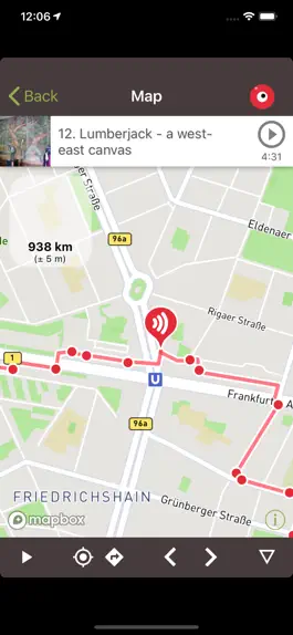 Game screenshot stadt im ohr audio tour Berlin hack