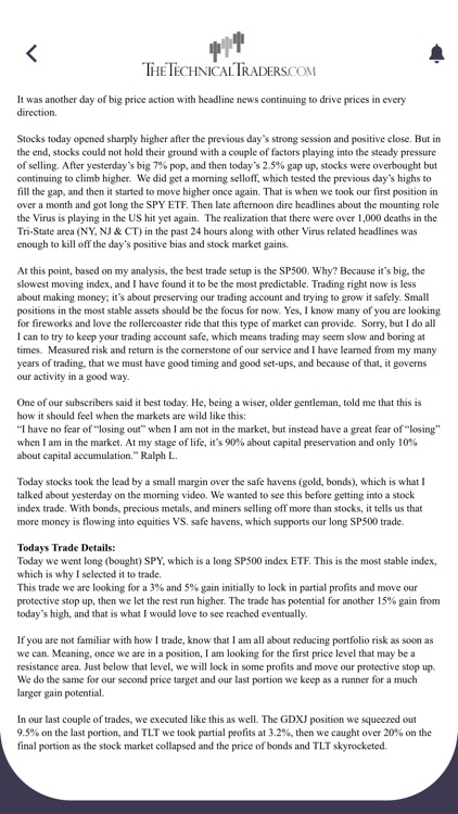 The Technical Traders Mobile screenshot-4