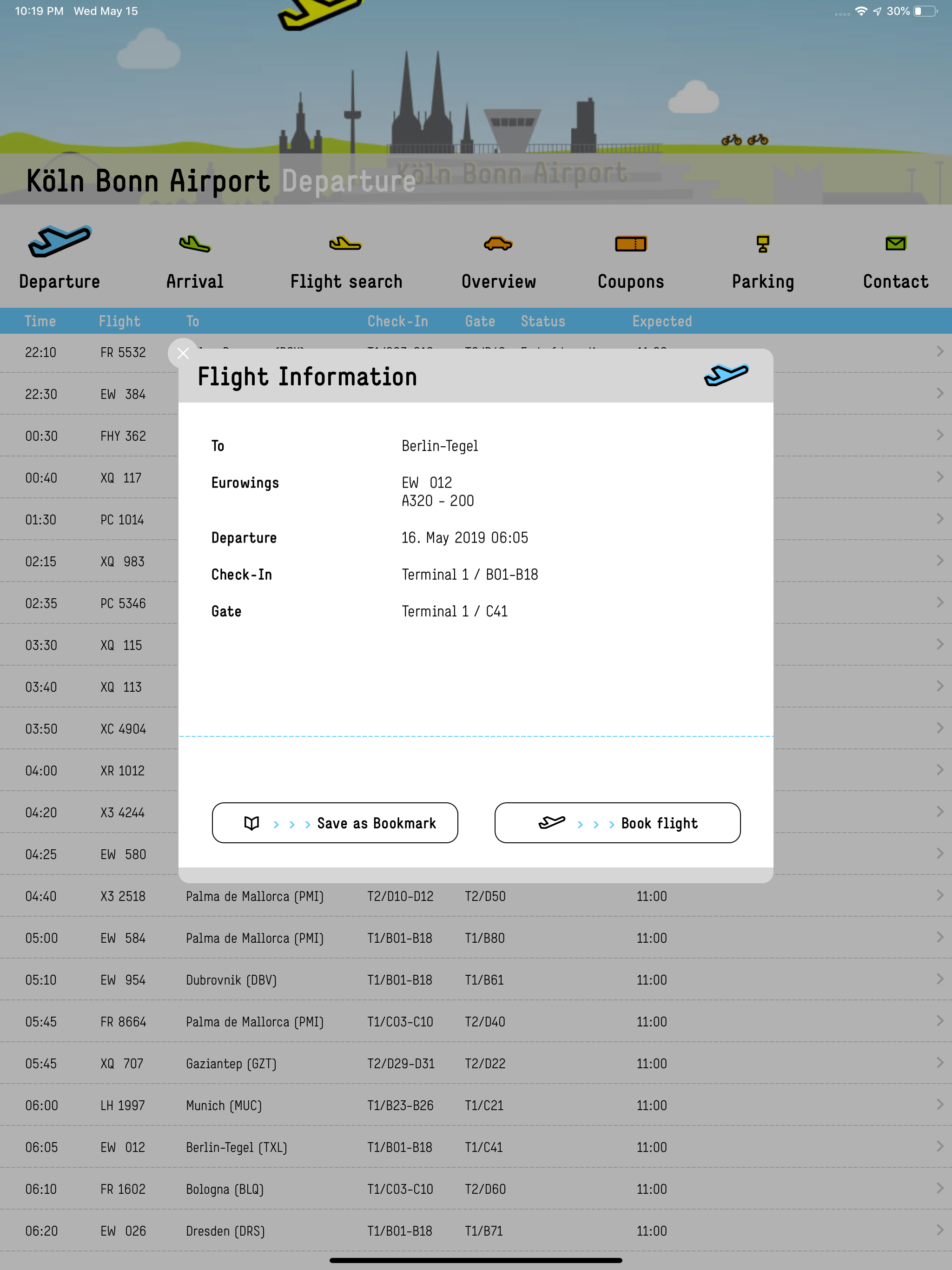 Köln Bonn Airport screenshot 7