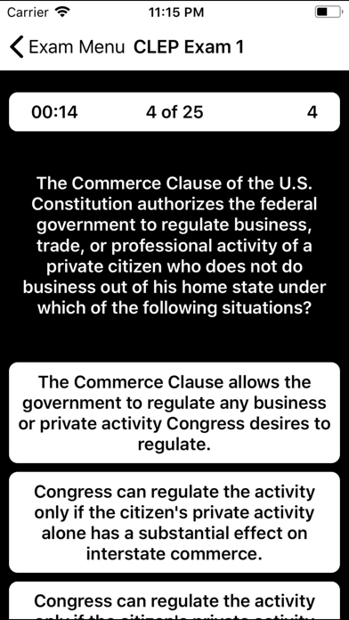 CLEP Business Law Prep Screenshot