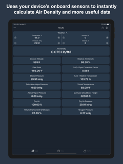Air Density & Altitude: AirLab screenshot 8
