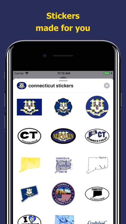 Connecticut emojis - USA moji