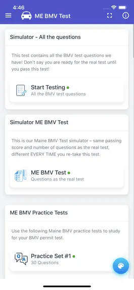 Game screenshot Maine BMV Practice Test hack