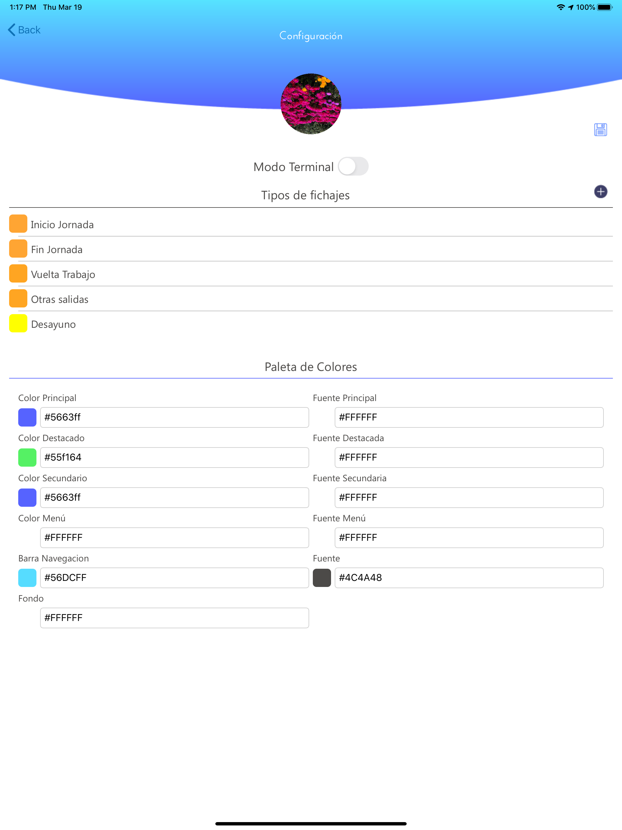 Control Horario