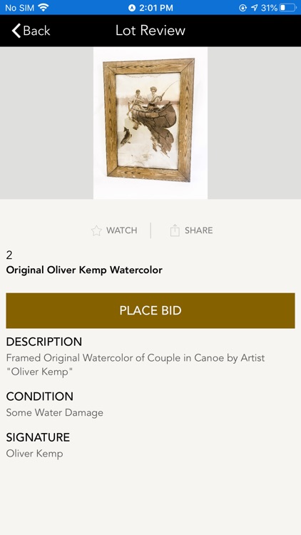 Tunick’s Auction Gallery