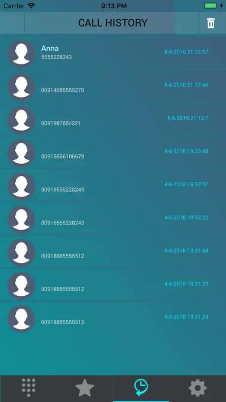 Hello Card Dialer
