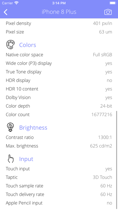 Air Meter Screenshot