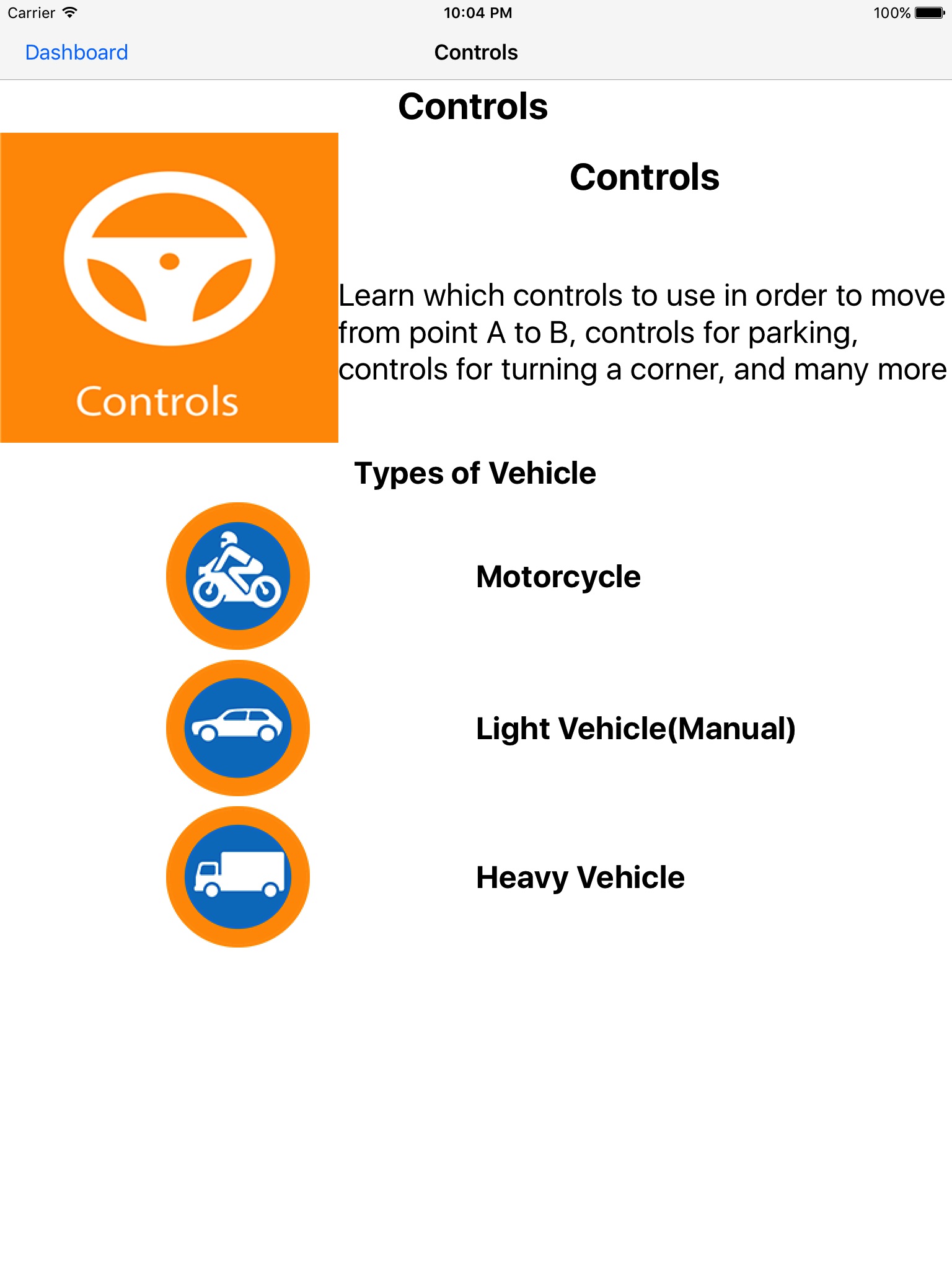 K53 Signs and Control screenshot 3