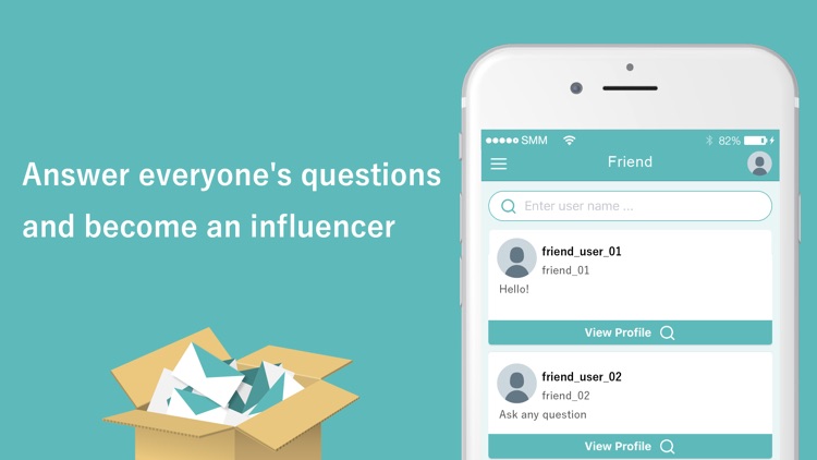 Questionbox - A messaging app screenshot-3