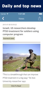 Israel News. screenshot #2 for iPhone