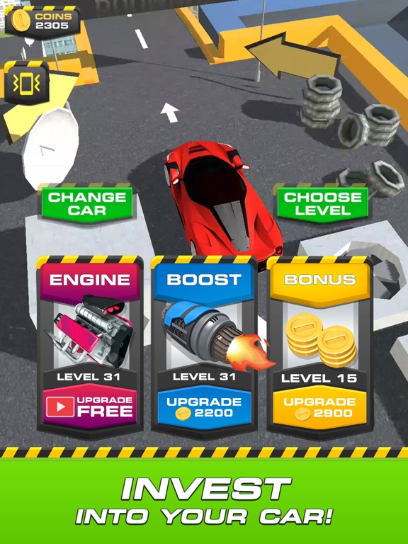 iPad Image of Ramp Car Jumping
