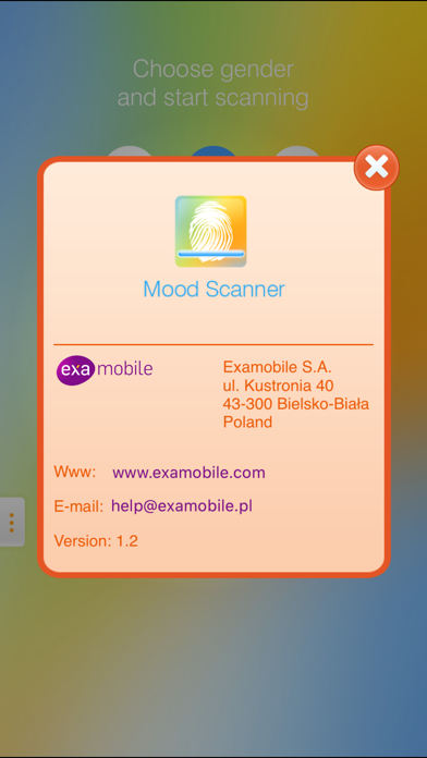 Mood Scanner ! screenshot