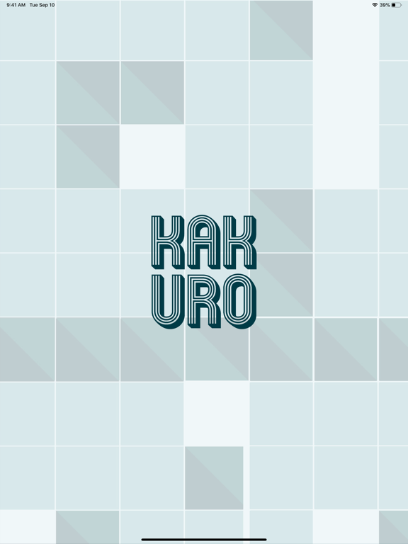 Kakuro Challenge iPad screenshot