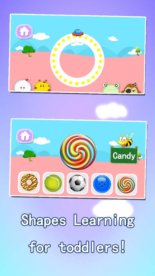#3. Baby learn shapes (iOS) 来自: Happy Box 欢乐盒子