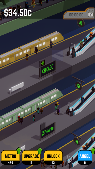 Hyper Metro: Idle Game screenshot 3