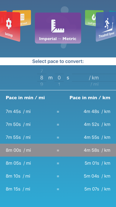 Runner's Tools Screenshot