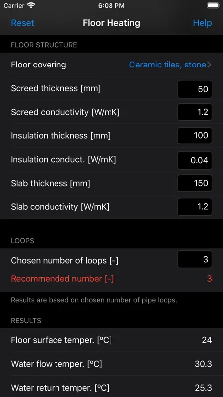 Floor Heating screenshot 2 of 10