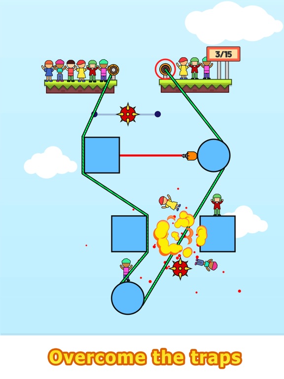 Rope Hero -Puzzle Physics Gameのおすすめ画像8