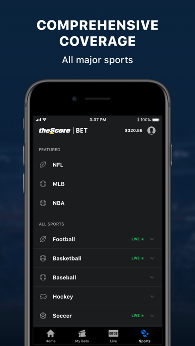 theScore Bet: Sports Betting screenshot 4