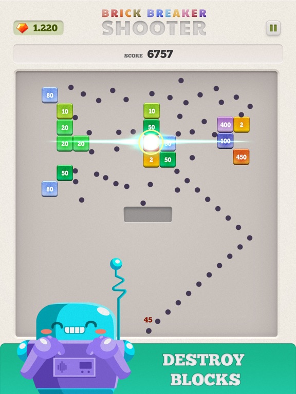 Screenshot #5 pour Bricks Breaker Shooter