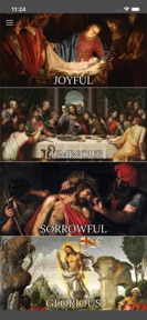 Contemplatio: Rosary on images screenshot
